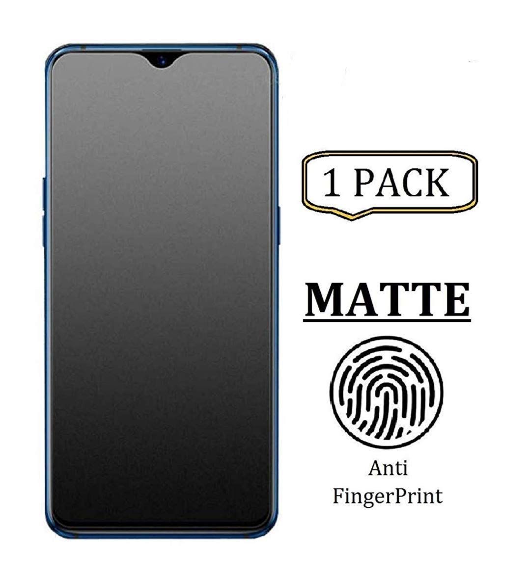 For Tecno Camon 12  Premium Quality Matte Screen Protector Tempered Glass