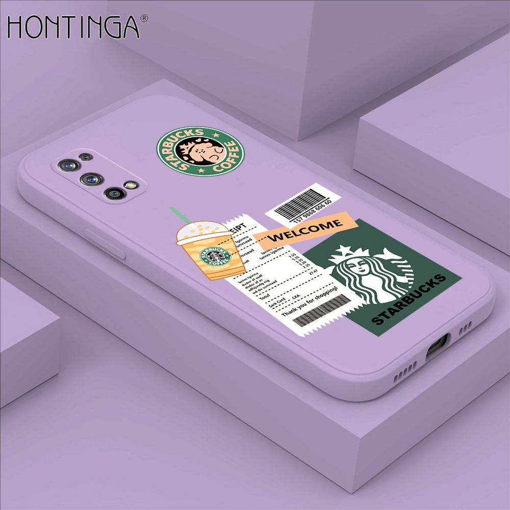 Hontinga for Realme 7 Pro Case Cartoon Popularity Phone Case Soft Square Edge Silicone Cases Full Lens Cover Shockproof Protection Cover