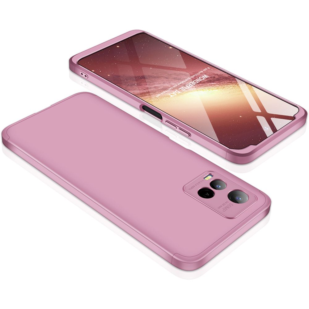 360 Degree Cover For Vivo Y21 2021 / Vivo Y33s / Vivo Y21T / Vivo Y21S / Vivo Y33T / Vivo Y21E Phone Case 3 In 1 Hard PC Protection Case