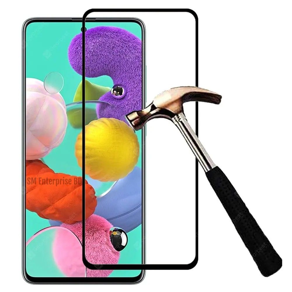 For Samsung Galaxy A51 ((100% real product)) FULL HD Transparent Screen Protector 11d Tempered Glass