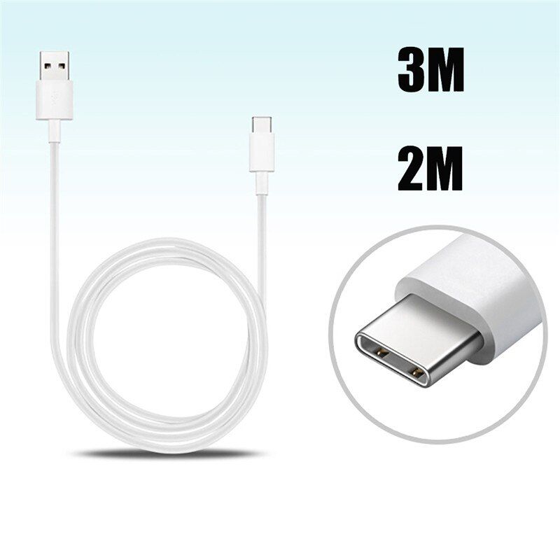 1M 2M 3M  Type C Cable For Samsung Galaxy A81 A91 A70 A50 A60 A10 TypeC Charger Phone Charging Cable USB C For Samsung A8 2018