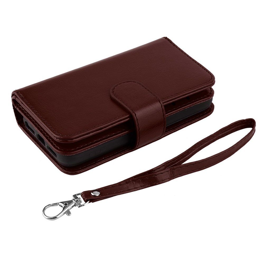 MA New PU Leather Flip Case Card Cash Wallet Cover For Various Mobile Devices