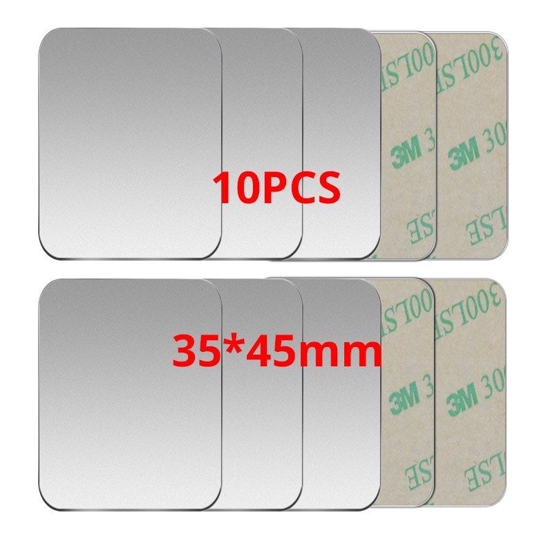 Metal Plate With Sticker Use For Magnetic Car Phone Holder Accessories Replacement Metal Plate iron sheet For Magnet Stand