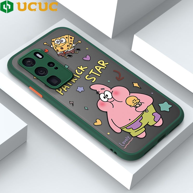 UCUC for Huawei P40 Pro Back Cover Pie Gig Star Frosted Transparent Hard Phone Case Thin Shockproof Full Cover Camera Protect Case