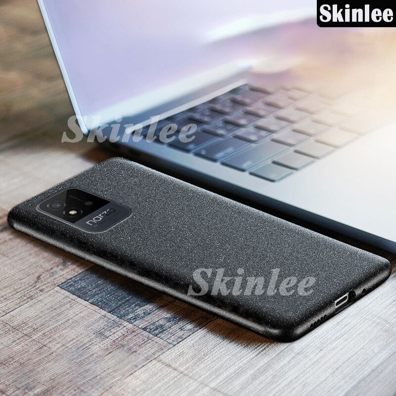Phone case Realme Narzo 50i Back cover Frosted Silicone Soft Phone cover for Realme Narzo 50i Scrub Phone case