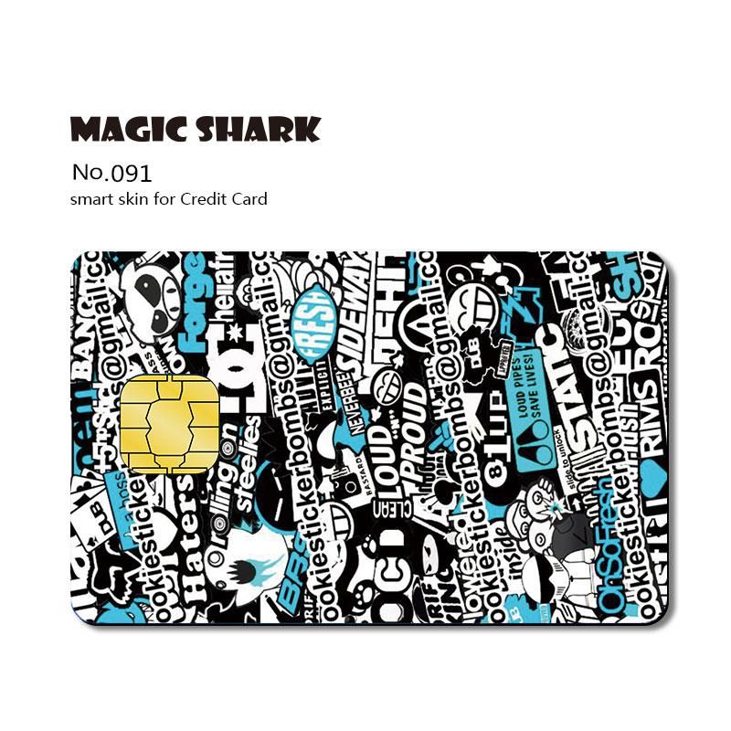 Flag Wood Print Mountain Fashion PVC Credit Card No Fade Skin Sticker Film Case