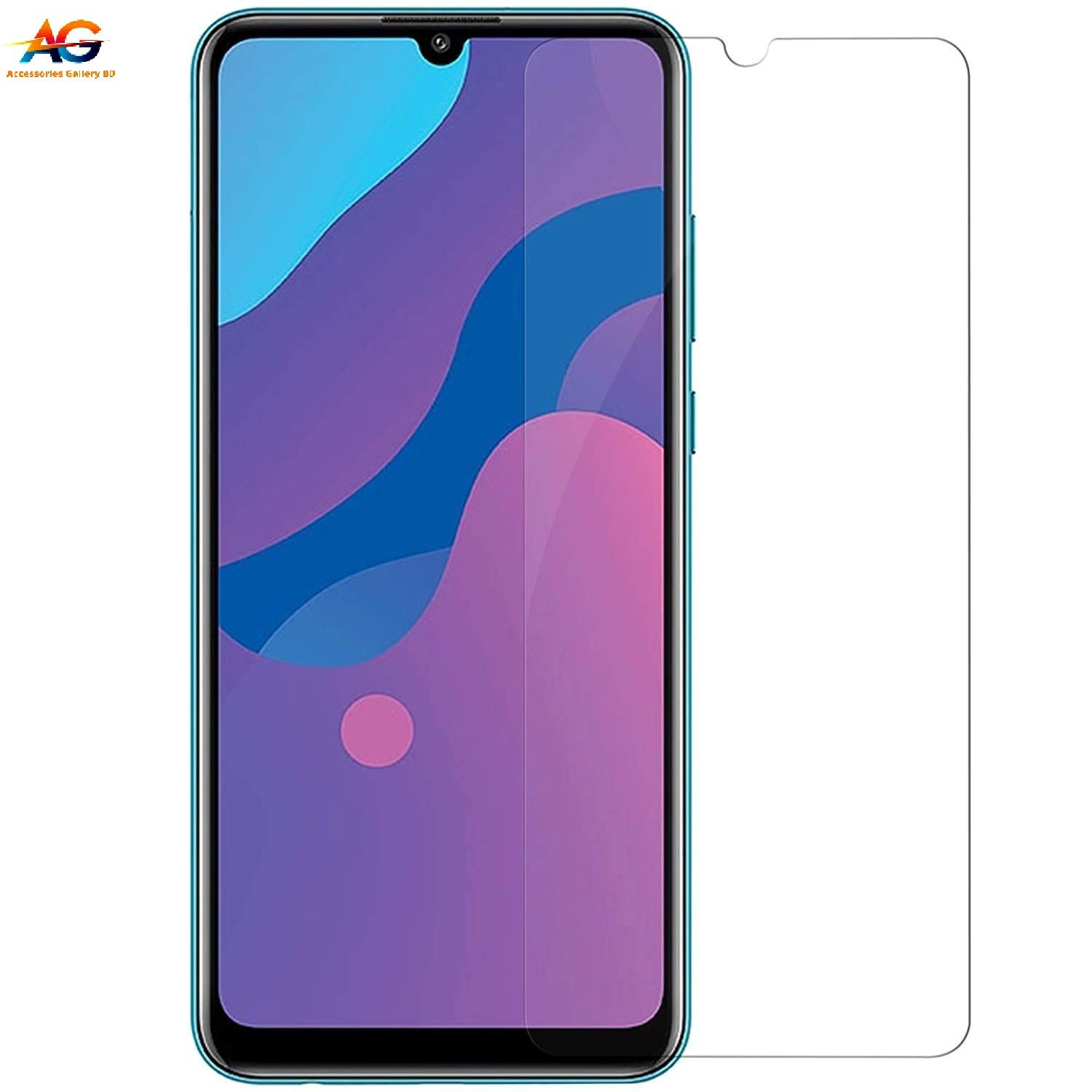 Honor 8X Max Tempered Glass Screen Protector 2.5D -Transparent