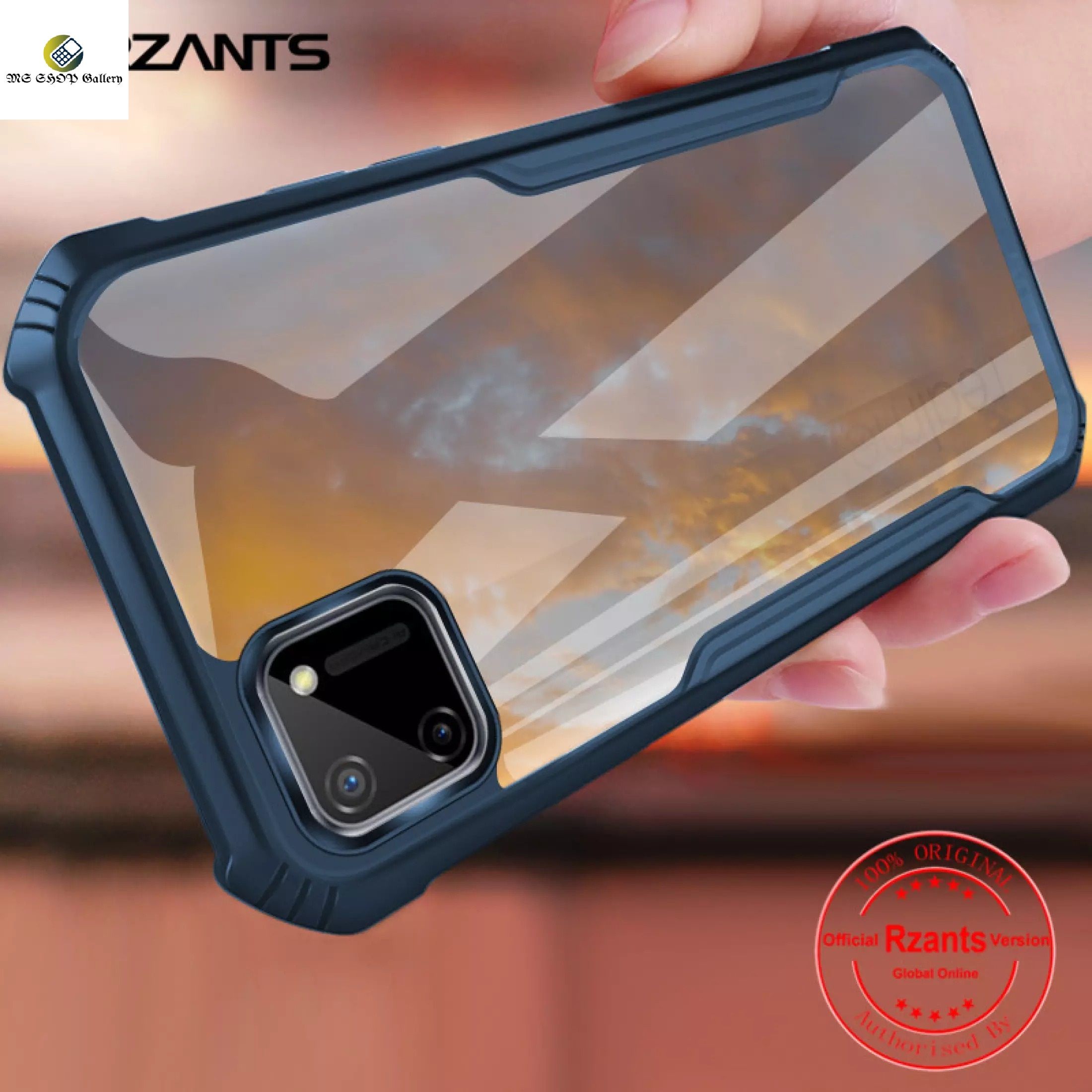 Realme C20 / Realme C20A / Realme C11 (2021) Hard Case Transparent Silica Gel Matte Shockproof Slim Thin Cover Phone Casing
