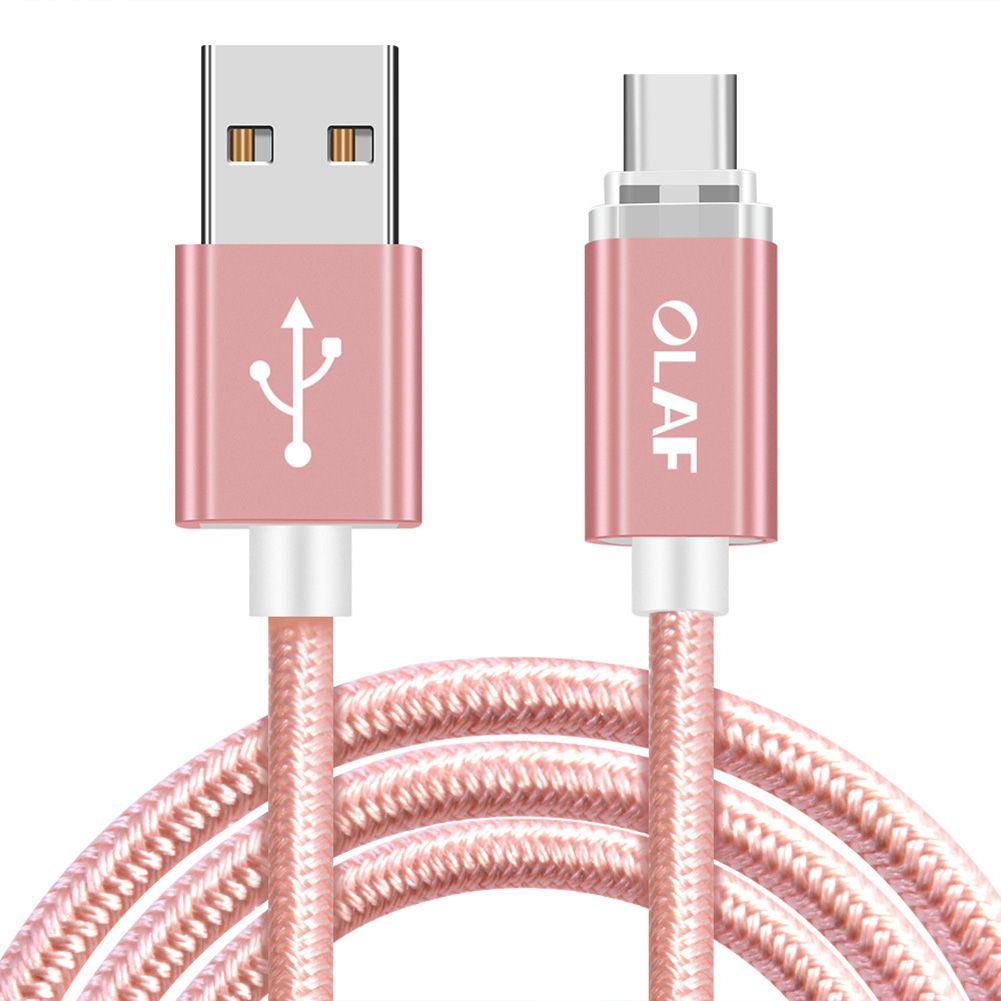 OLAF Light Indicator Micro USB Type C Charging Cable for iPhone Android Phone