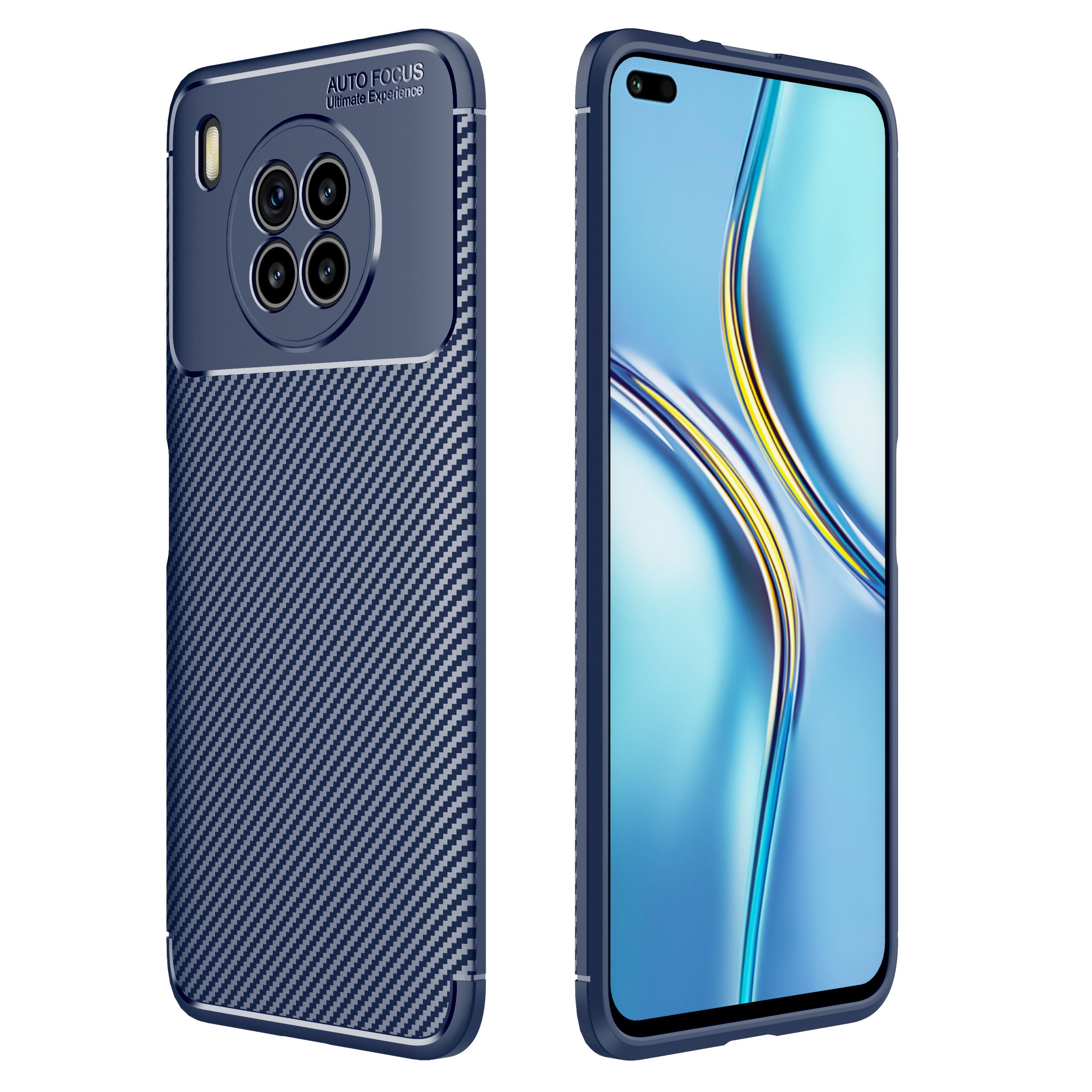 For Huawei Nova 8i Case Silicone Softcase Camera Protection Back Cover Texture Fashion Casing