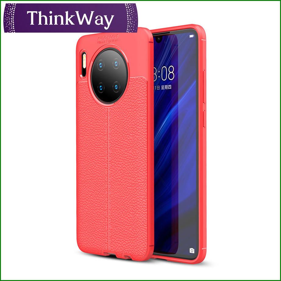 Leather pattern design anti-slip and drop-resistant TPU protective cover For Huawei Y7P/P40 Lite E & Ryo 10E
