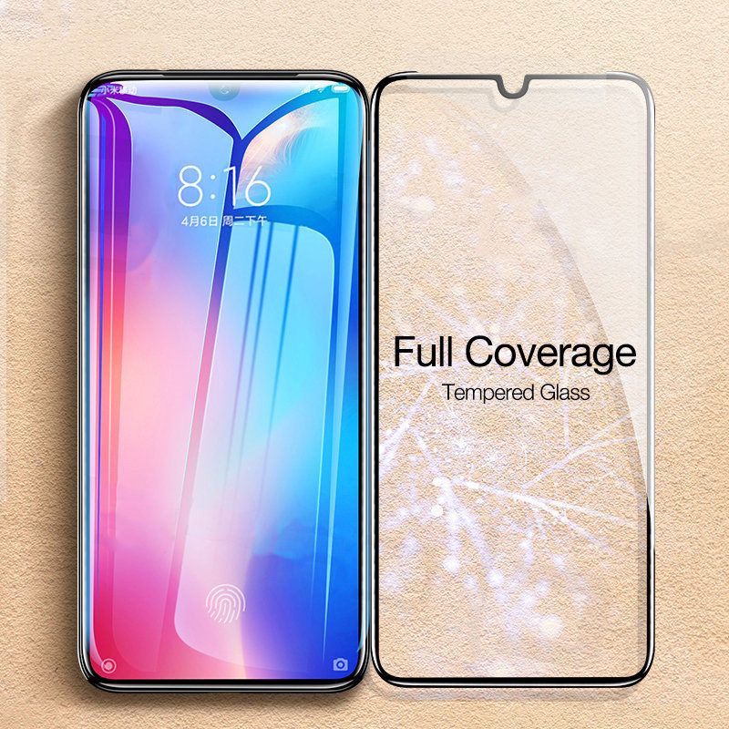 Realme C11 / Realme C12 / Realme C15 / Realme C3 (3 cameras) / Realme C3i Premium Quality 6D Full Cover Glass HD Clear Scratchproof Tempered Glass Screen Protector