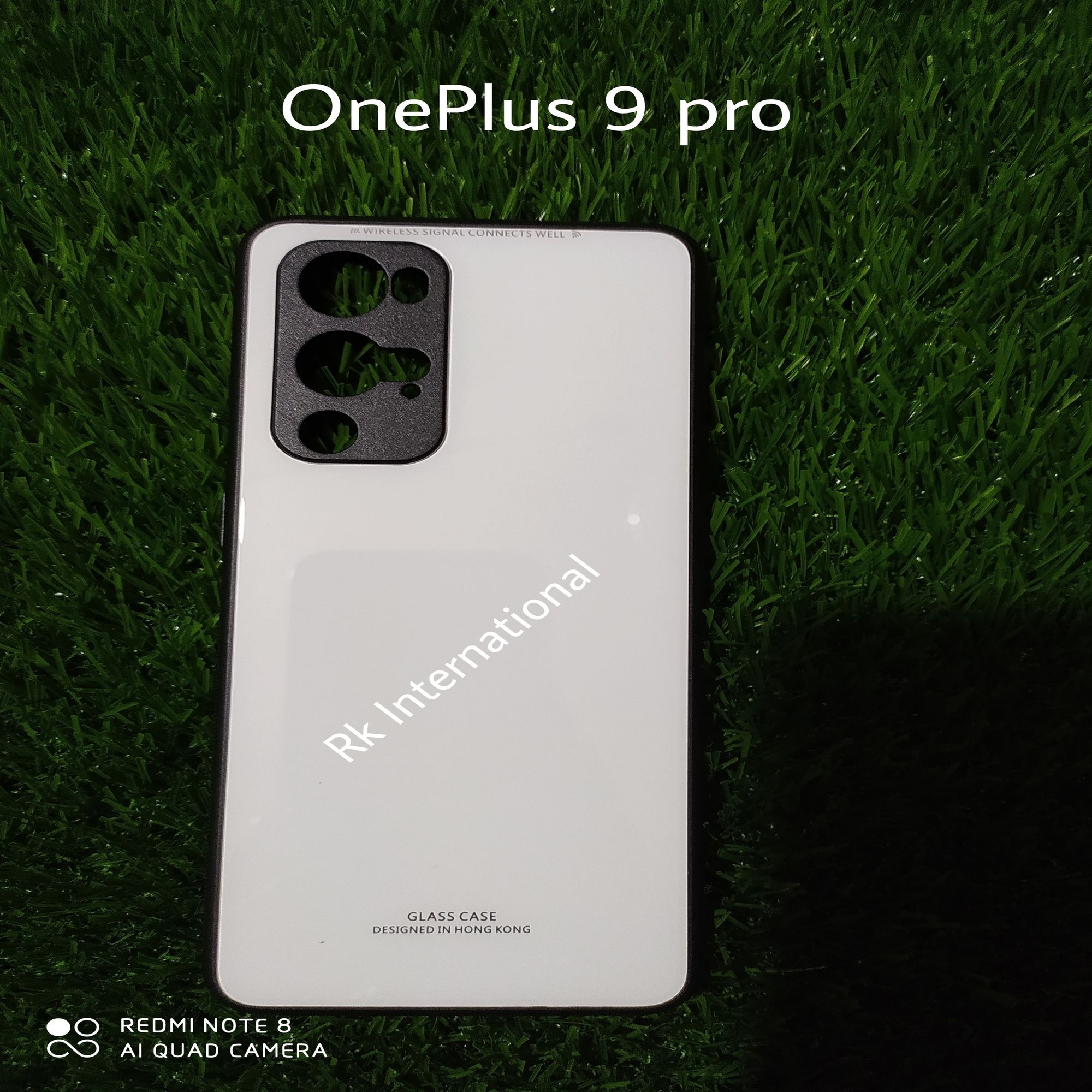 Hong Kong Glass Case back cover For Oneplus 9 pro