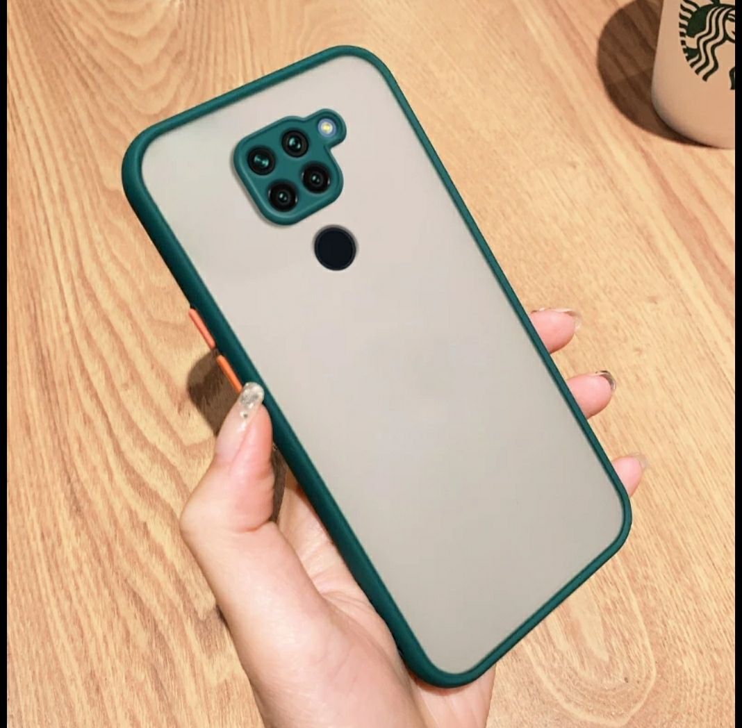 Matte Shockproof camera protect case back cover FOR Xiaomi Redmi note 9