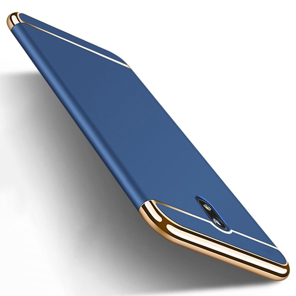 Luxury 360 Full Cover Plating Phone Case For Xiaomi Redmi 8A PC Matte Hard Cover Case