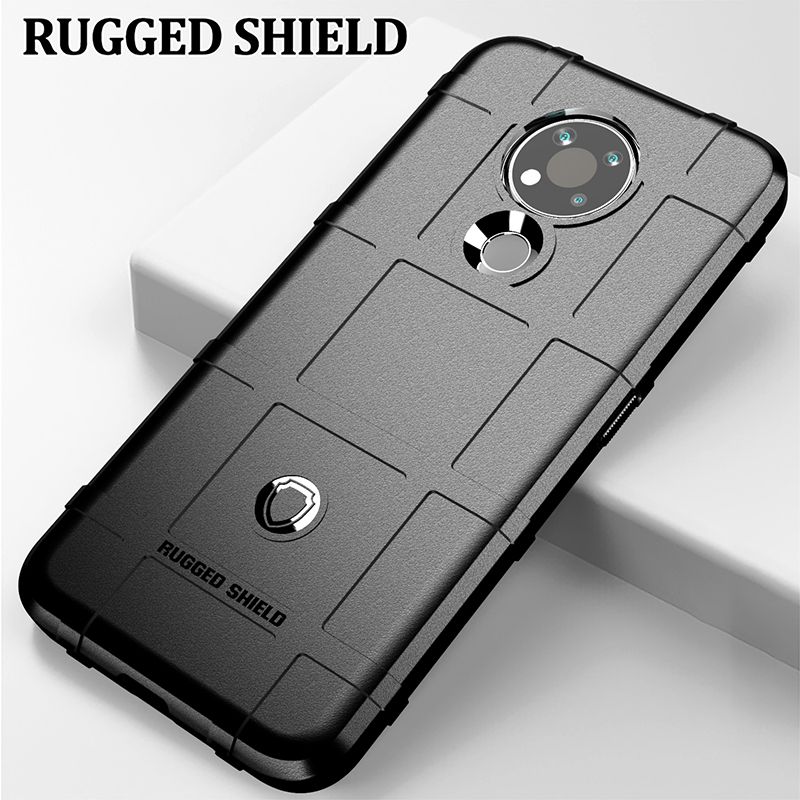 CasingLee for Nokia 3.4 Case Military Protector Rugged Shield Silicone Hard armor Back Cover for Nokia3.4 case cover