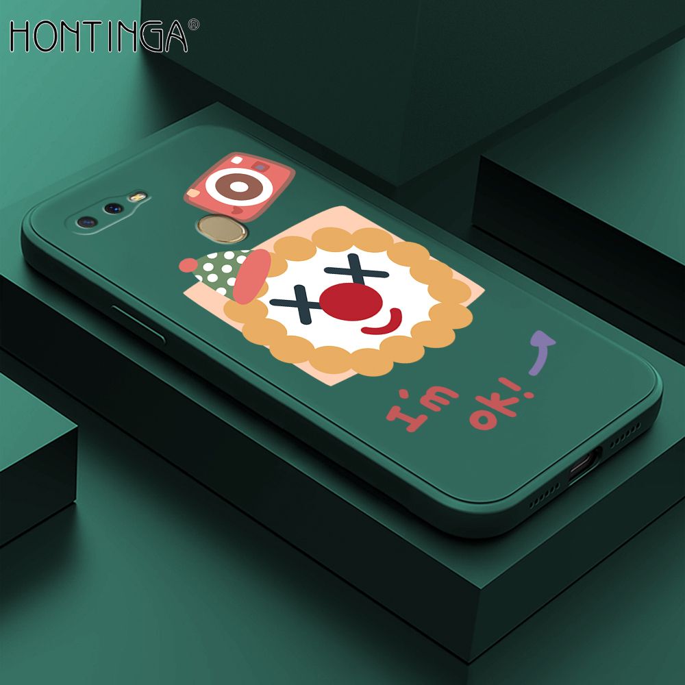 Hontinga for A5S A7 A12 A12S Case New Cartoon Joker Phone Case Phone Case Soft Square Edge Silicone Cases Full Lens Cover Shockproof Protection Cover