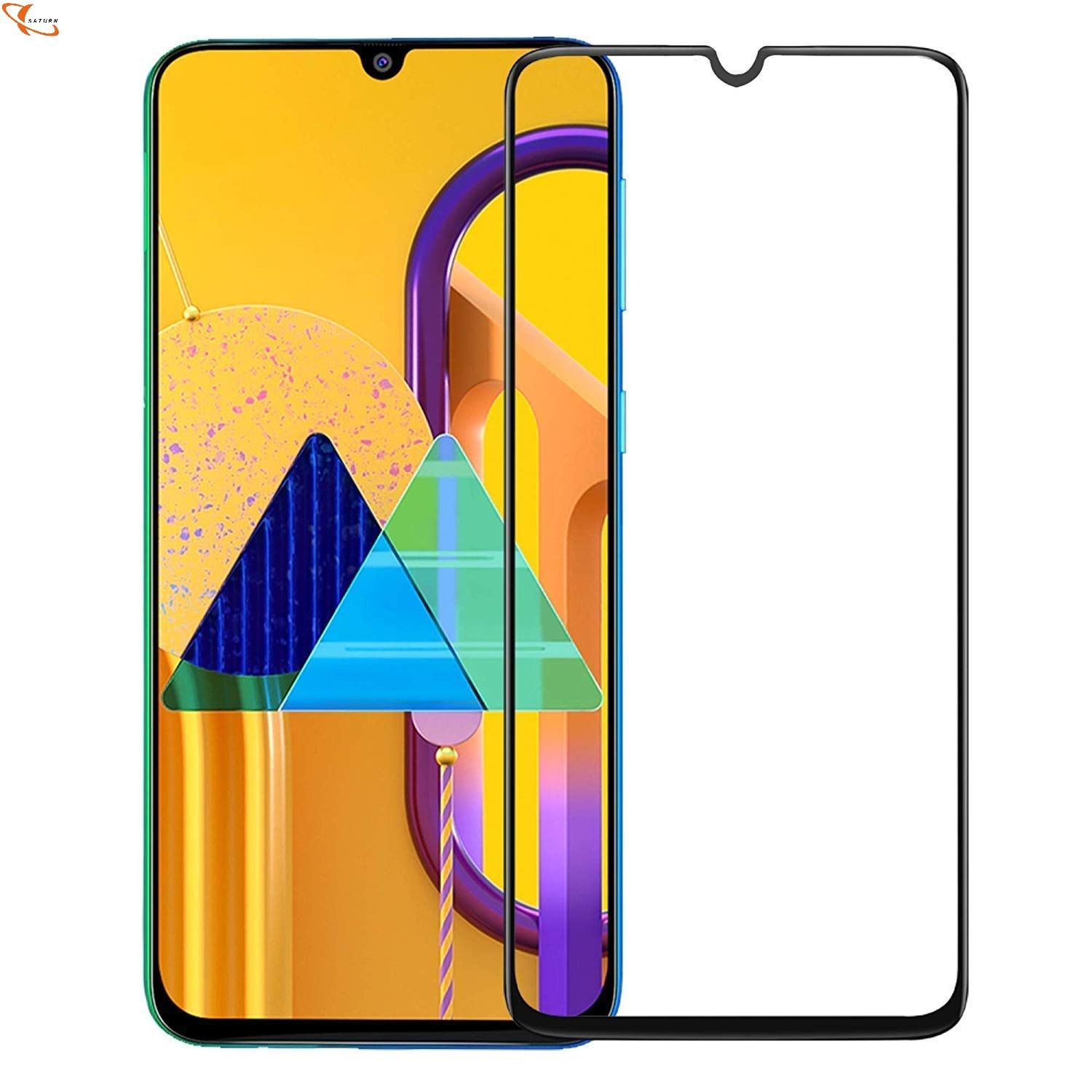 Samsung Galaxy M30s Tempered  Glass Screen Protector Gorilla Transparent 6D/9D/11D-Black