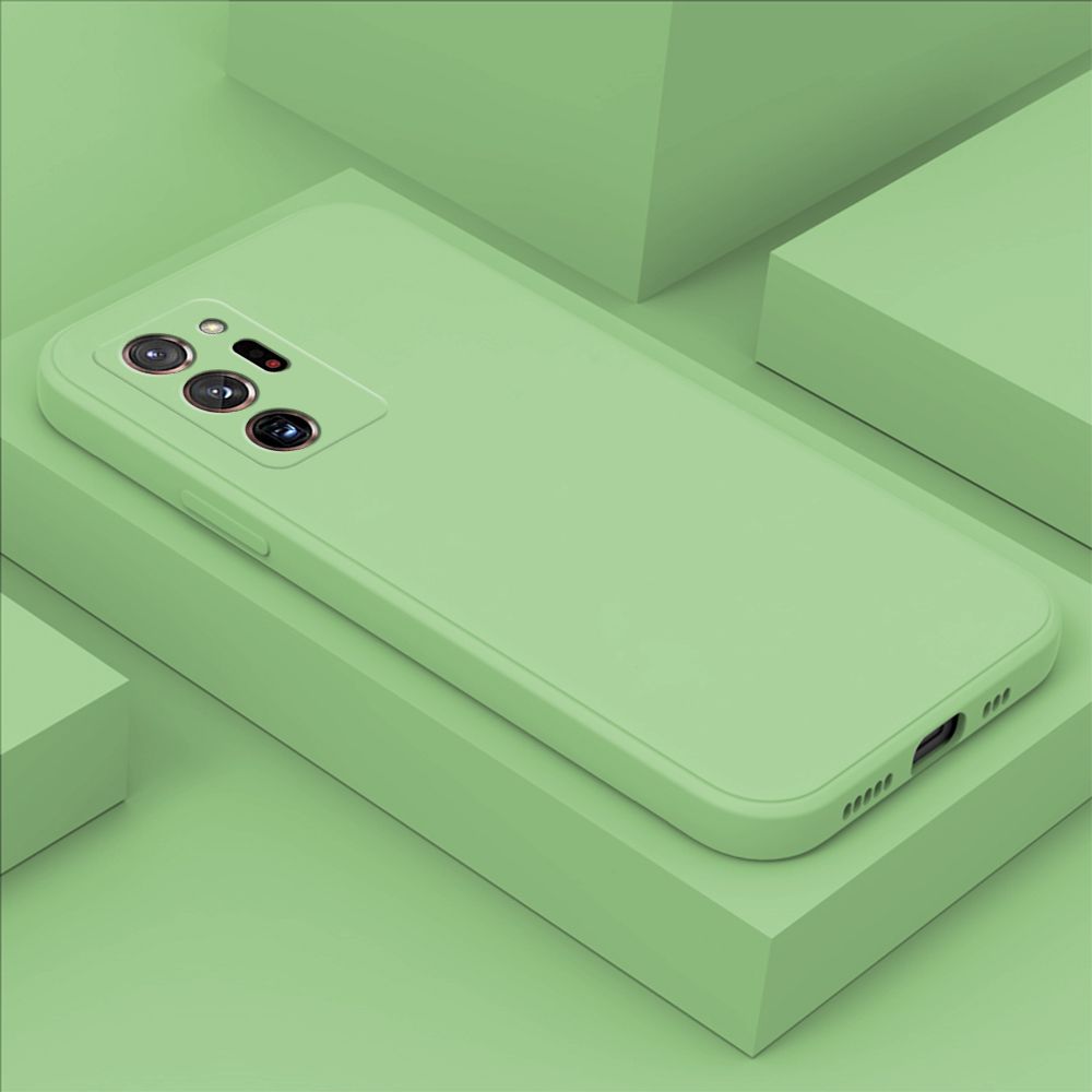 ZeroQiQi for Samsung Note 20 Ultra Case Simple Candy Color Back Cover Soft Liquid Silicone Protective Phone Cases