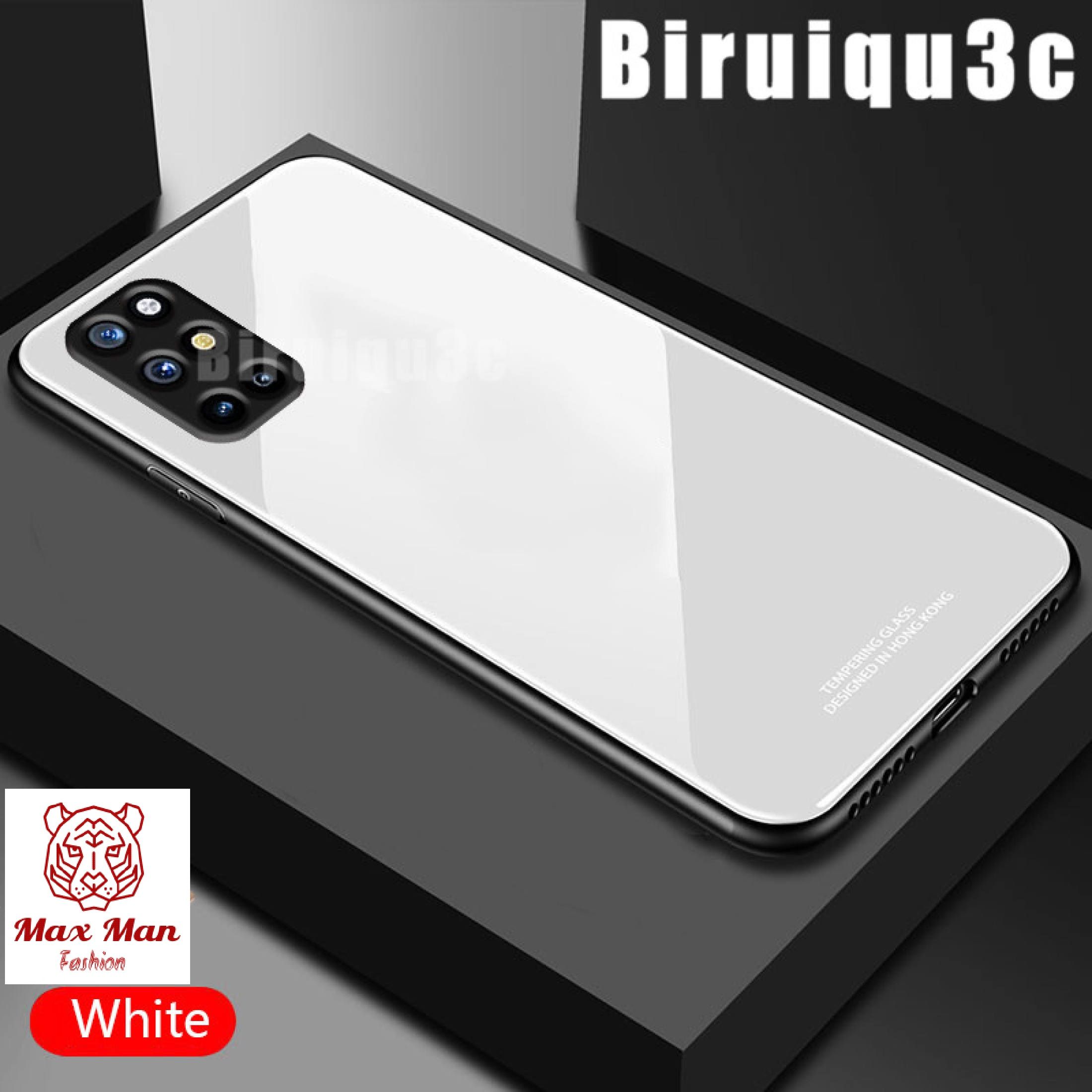 OnePlus 9R / 1+ 9R - { DESIGNED IN HONG KONG } 100% Premium Quality Tempered Glass + TPU Glass Case Backcover Scratchproof Protective Phone Case