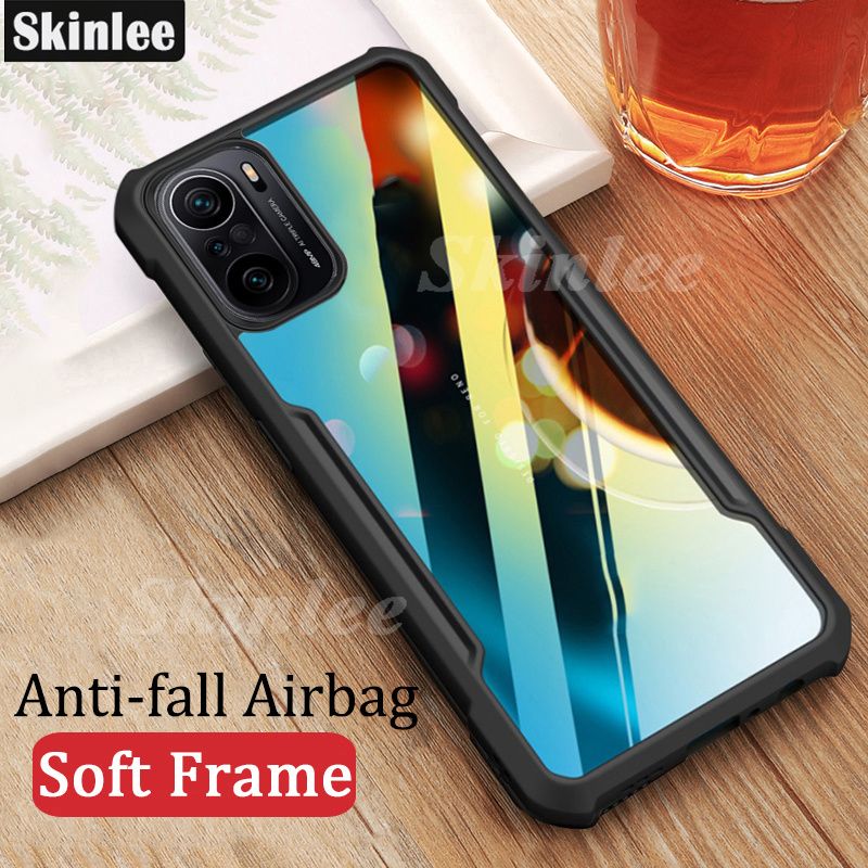 Skinlee for Xiaomi 11X Transparent Phone Case Full Protection Phone Soft Armor Back Cover Xiaomi Mi 11X