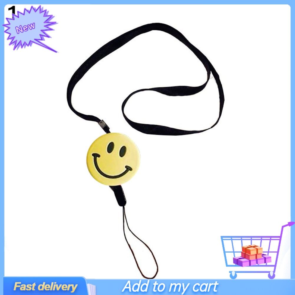 Cartoon Stitch Yellow Duck Phone Case Lanyard Finger Strap Neck Hanging Rope