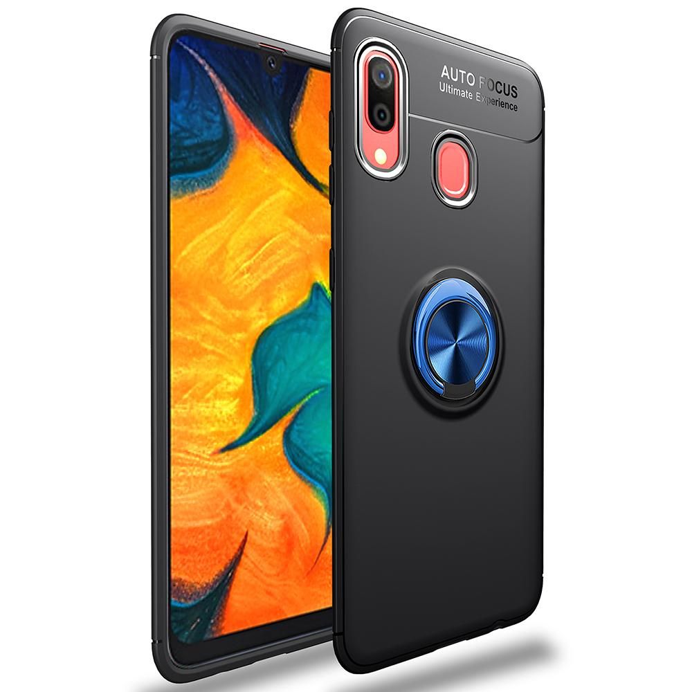 Shockproof Case For Samsung Galaxy A30 Phone Case Ring Stand Phone Back Cover