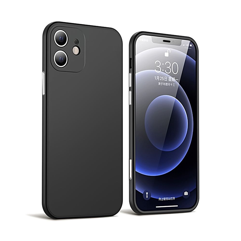 Yfashion Protective Case Film Full-screen -hin 360 All-inclusive empered Protective Film Cover For Iphone 12 color