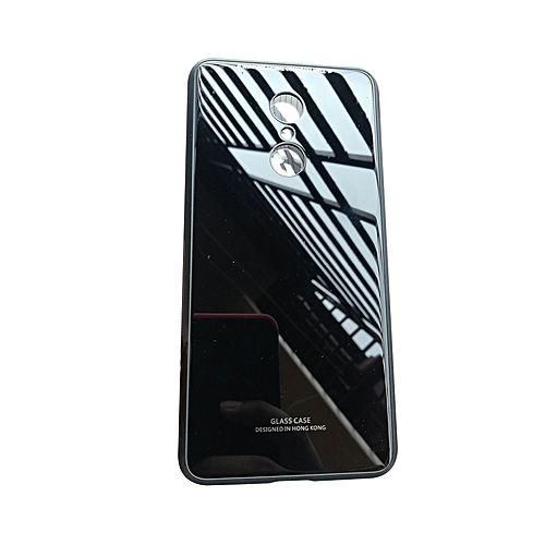 Glass Case Phone Cover for Xiaomi Redmi 5 Plus - Black