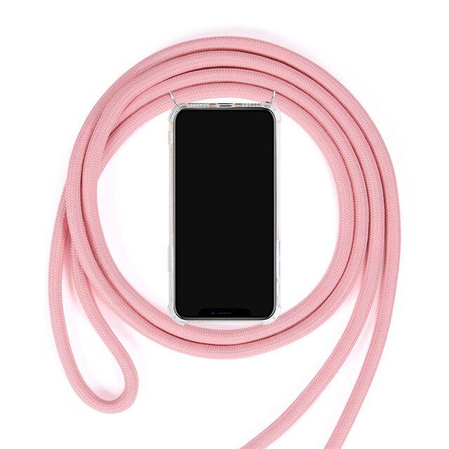 Neck Strap Phone Case for Samsung A50 A51 A30 A12 A32 A52 A20 A70 A20E A71 A10 A40 Cover Lanyard Necklace Strap Rope Cord