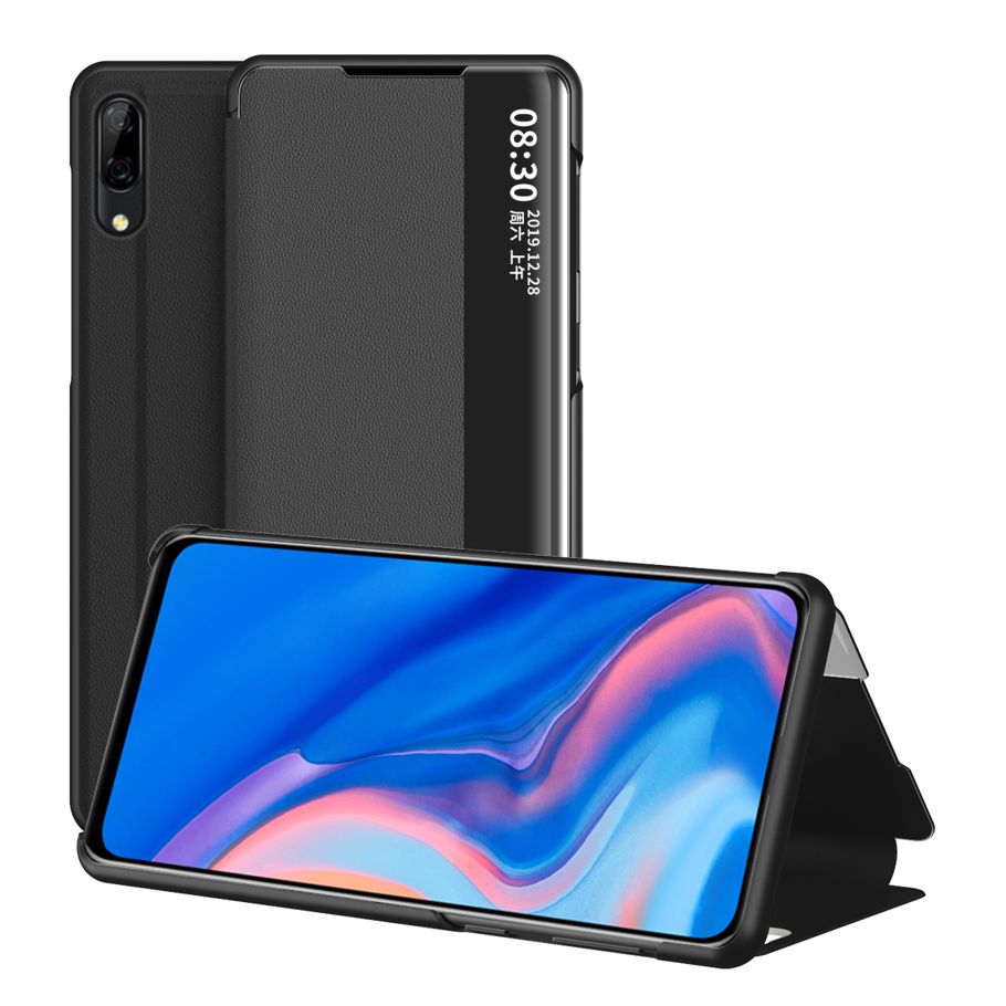 Casing for Huawei Y9 Prime 2019 View Smart Flip Leather Stand Case Cover View Smart Flip Leather Stand Case Cover