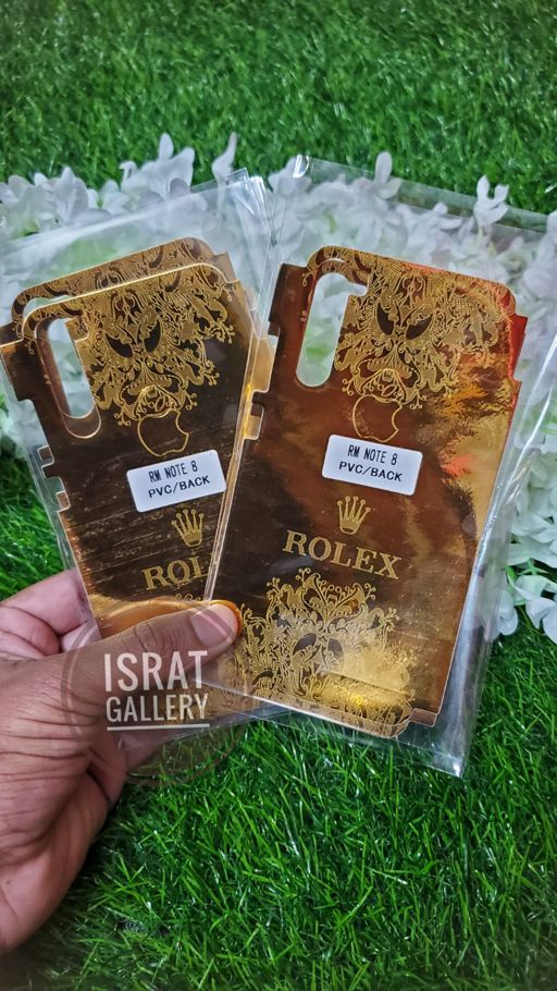 For Xiaomi Redmi Note 8 Mobile Back sticker  {2,4K limited g,old edition Ro,lex_sticker }