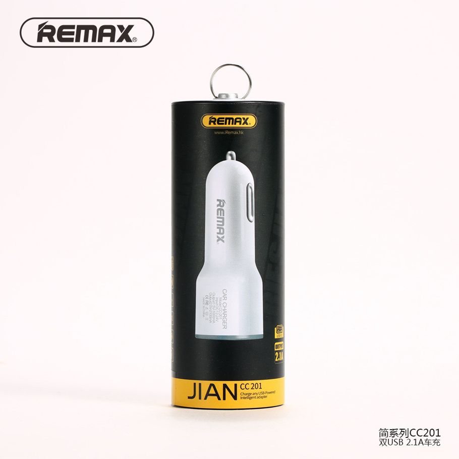 REMAX Jane series rcc-201 Dual USB car charger 2.1A mobile phone tablet