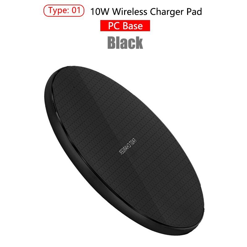 Qi Wireless Charger For iPhone 11 Pro Xs Max 8 Wireless Fast Charging Pad For Samsung S20 S10 S9 Note 10 Plus Wireless Chargers