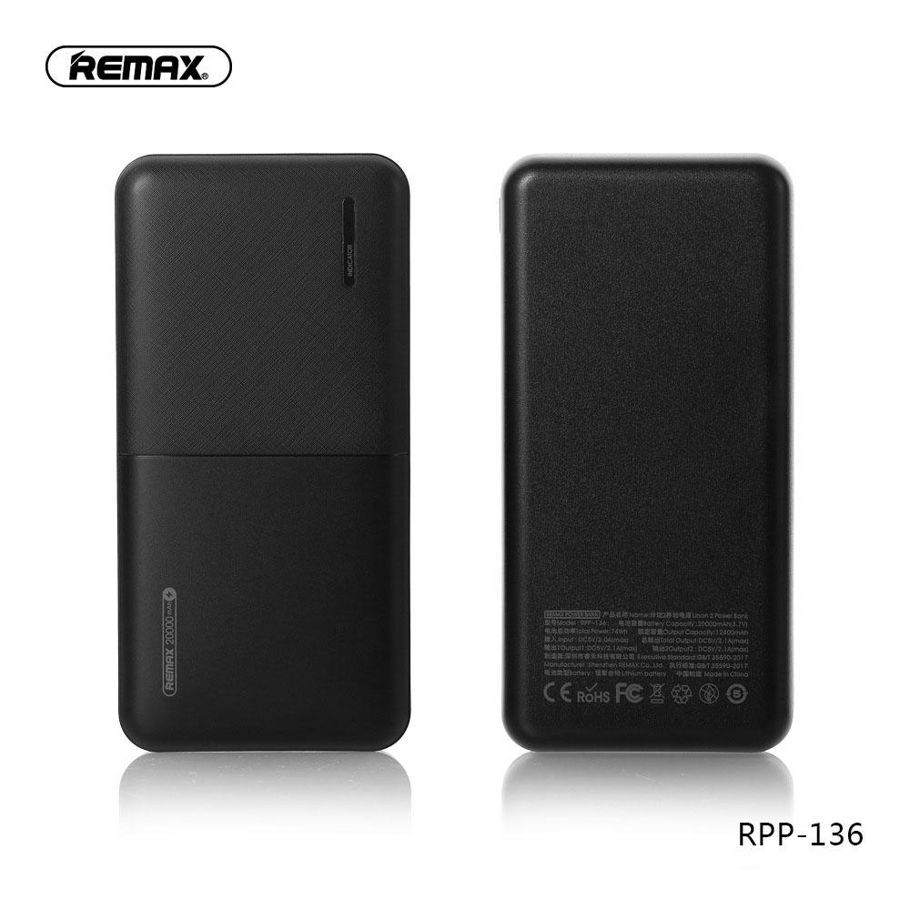 Original Remax 20000mAh Powerbank RPP-136