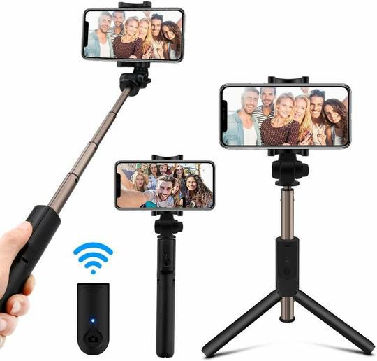 K07 Mobile Phone Bluetooth Selfie Stick With Tripod Integrated Multi-Function Mini Photo Live Artifact Universal