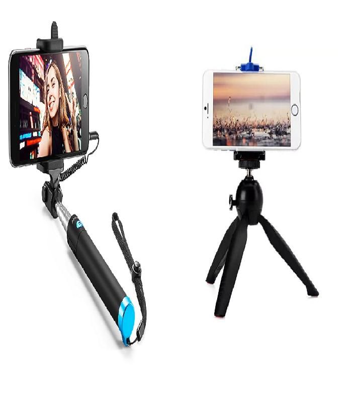 Mobile Phone Stand With Selfie Stick