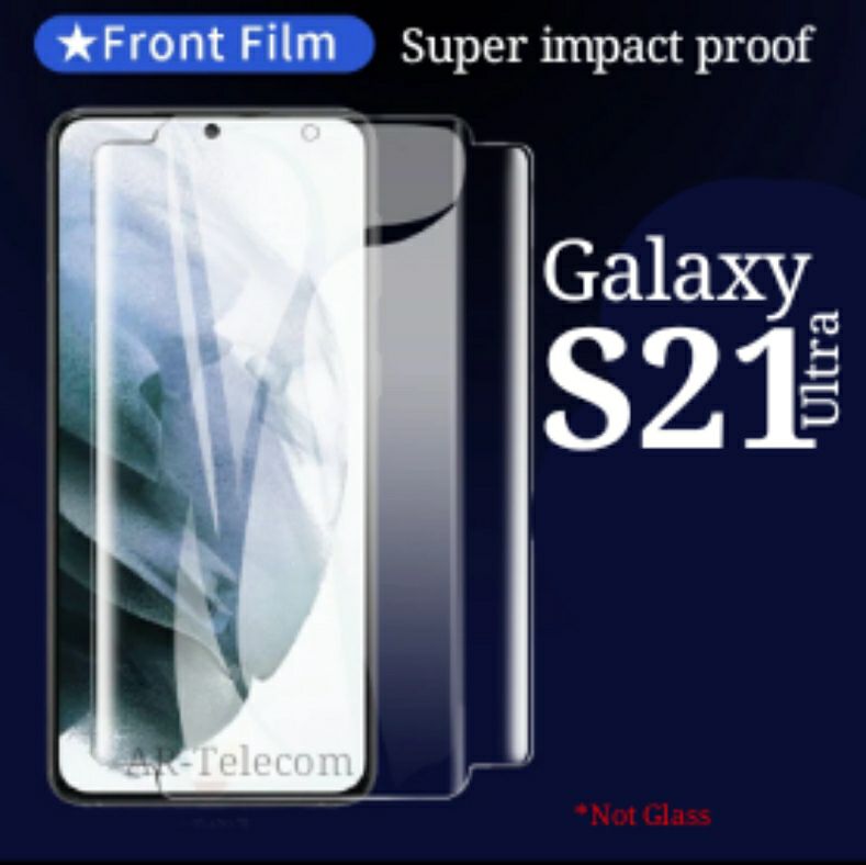 Samsung Galaxy S21 Ultra Screen Protector Super Impact Proof - Not Glass