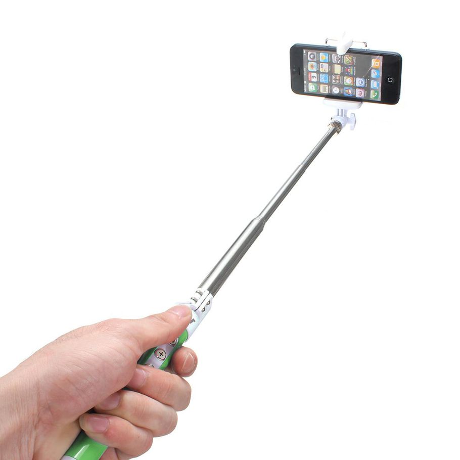 Bluetooth Wireless Remote Extendable Handheld Selfie Stick Phone Monopod Tripod