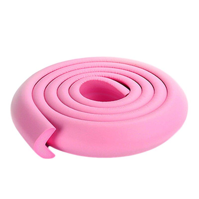 2M Soft Baby ty Home Desk Table Edge Guard Strip Security L-Shaped Kids Protection Bumper Edge Angle Anti-collision Strip