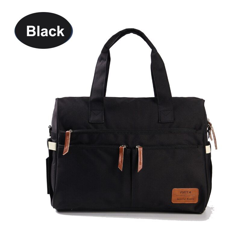 Baby Diaper Bags Large Capacity Mommy Bag Mom Travel Shoulder Bag Waterproof Baby Nappy Bag Portable Stroller Bag For Baby Care