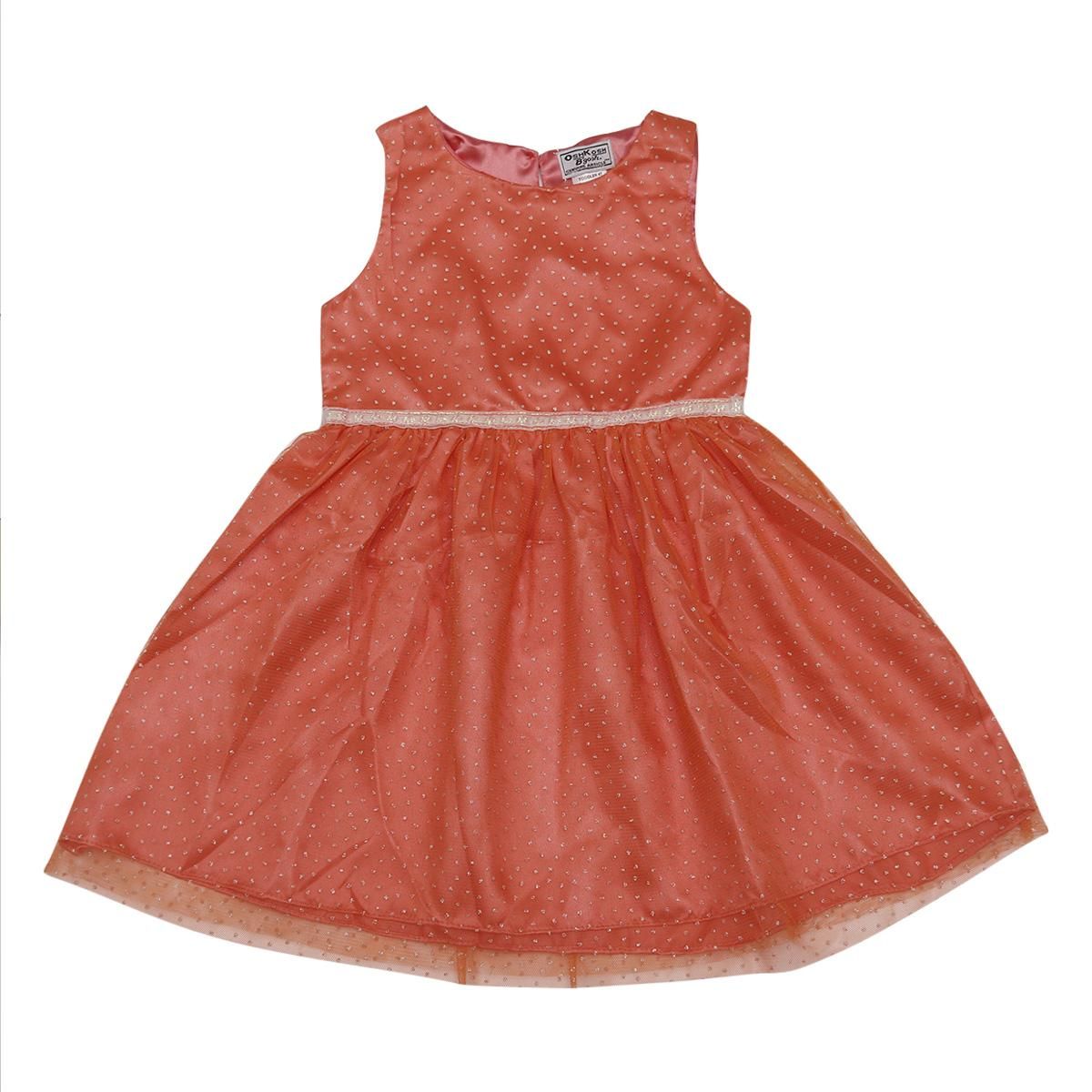 Baby Girl's Frock - Orange