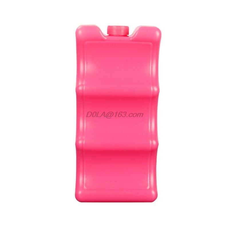 Hot Sell 600ml Reusable Ice Brick Ice Block Ice Pack Cooler Milk Storage For Cooler Bag