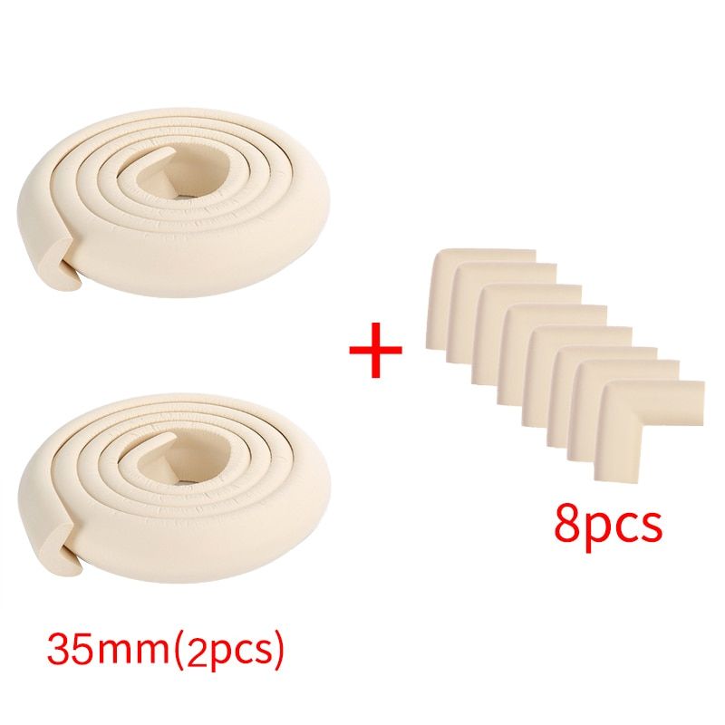 4M+8pcs Baby ty Proofing Edge Corner Guards Desk Table Corner Protector Children Protection Furniture Bumper Corner Cushion