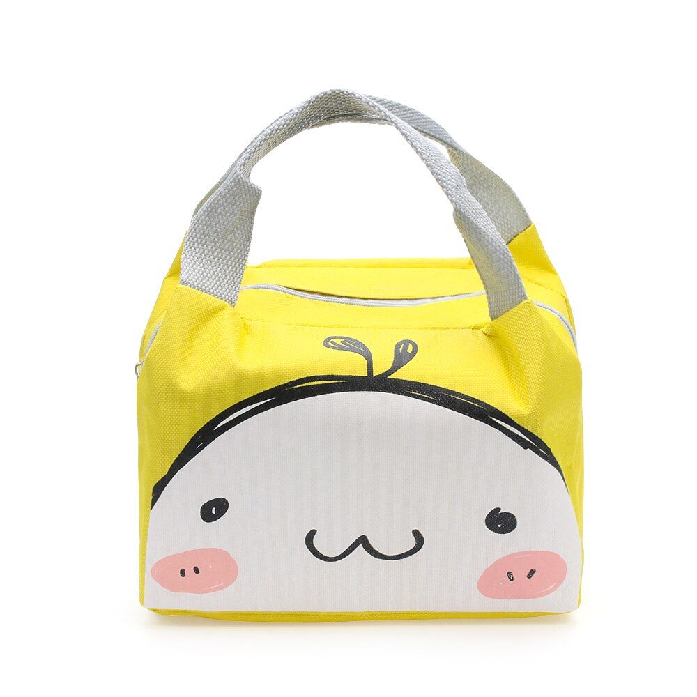 New Baby Cartoon Food Insulation Bag Portable Milk Bottle Thermo Food Bag Outdoor Lunch Bag Mummy Bags Insulation Package