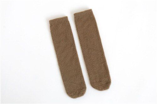 Velvet Baby Socks Winter Warm Baby Girl Socks Solid Newborn Baby Boy Socks Cheap Stuff Kids Clothes Accessories Length 35cm