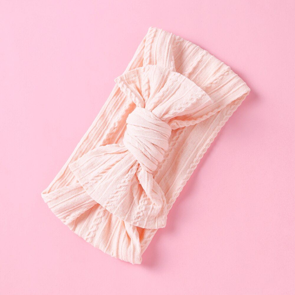 1pcs 27Colors Soft Girl Kids Cross Hairband Turban Knitted Knot Headband Headwear Hair Bands Hair Accessories