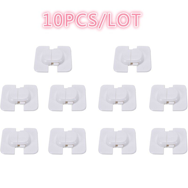 10Pcs Home Refrigerator Fridge Freezer Door Baby ty Child Lock Latch Catch Toddler Kids Child Cabinet Locks