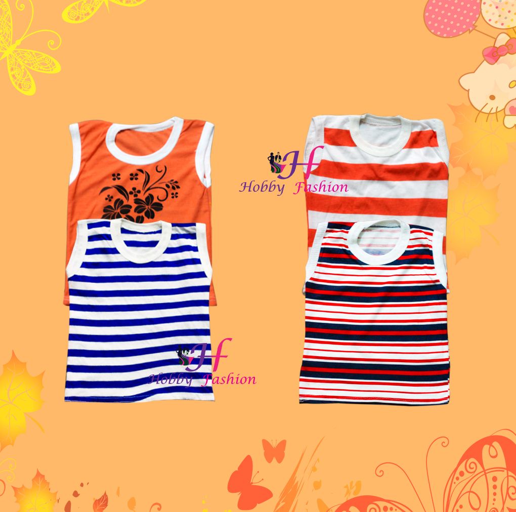 4 Pieces Multi Color Cotton Boy Magi T-shirt By Any Color
