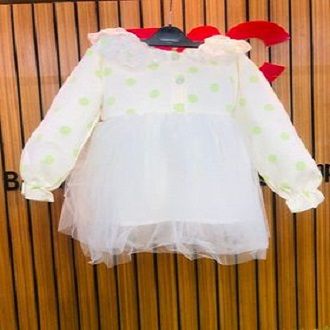 Baby Girls Breathable Multi-Color fashionable beautiful Birthday and Party Clothes Full Sleeve Dress for Newborn to 4 Years Babies - বাচ্চাদের জামা